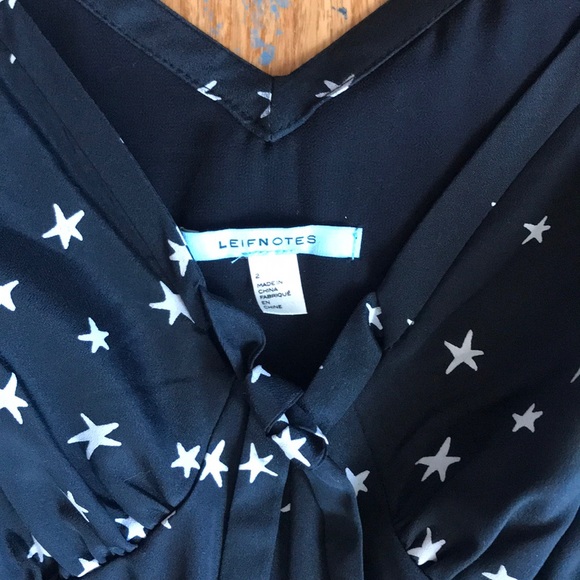 Anthropologie Jumpsuit by Leifnotes Size 2, BW - Picture 3 of 7